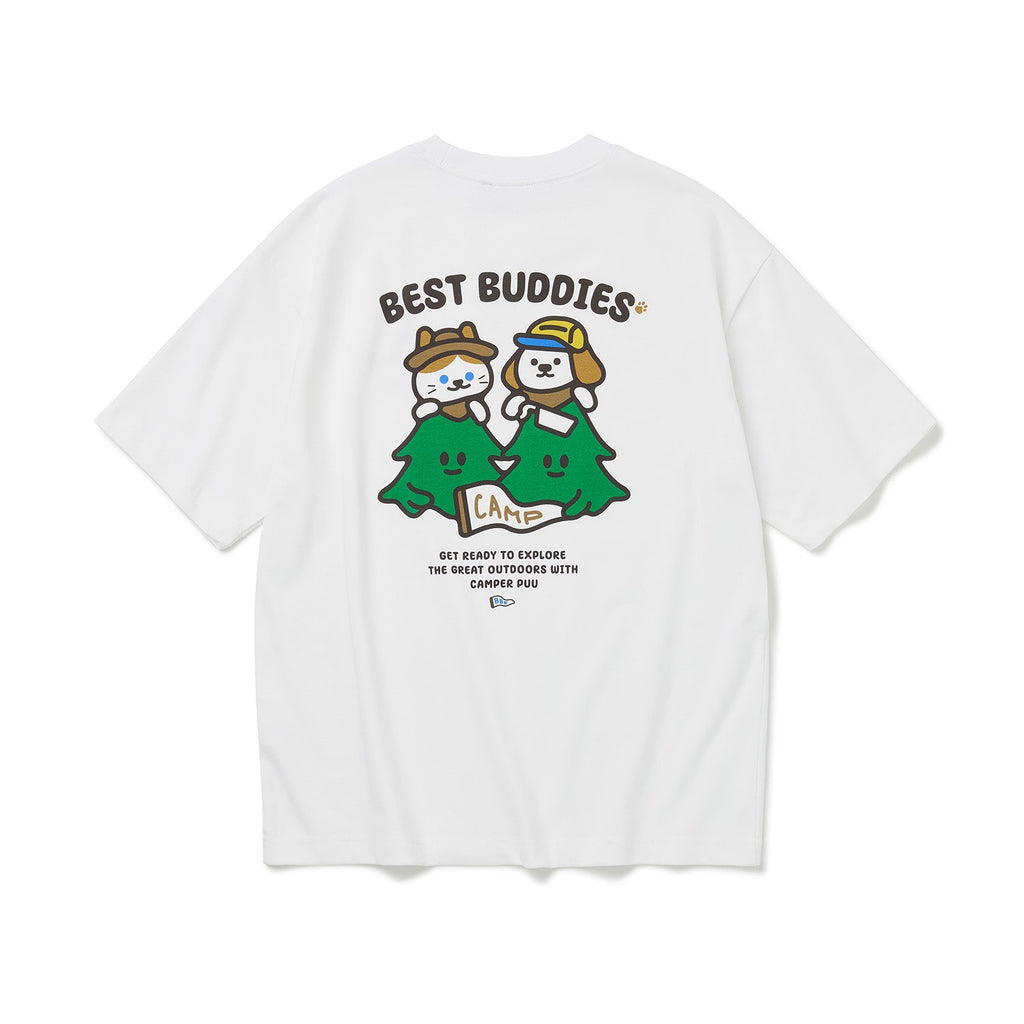 Camper Puu Best Buddies Forever 260g T Shirt 重磅寬鬆T恤